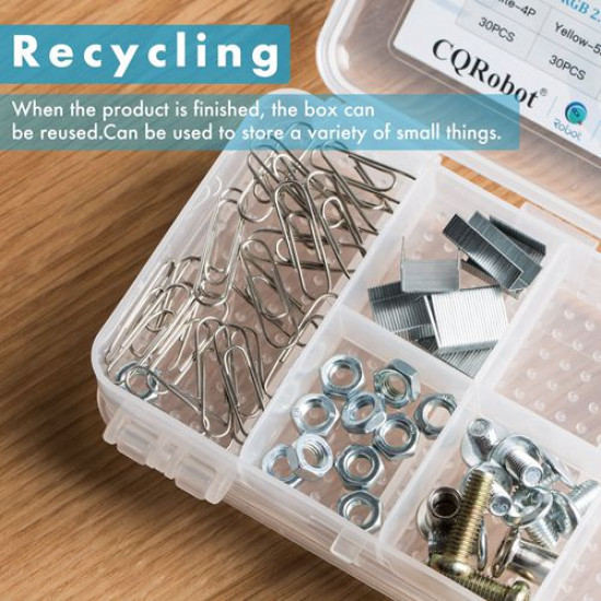Two-sided Compartment Parts Box - 10 Compartments Two-sided Compartment Parts Box - 10 Compartments