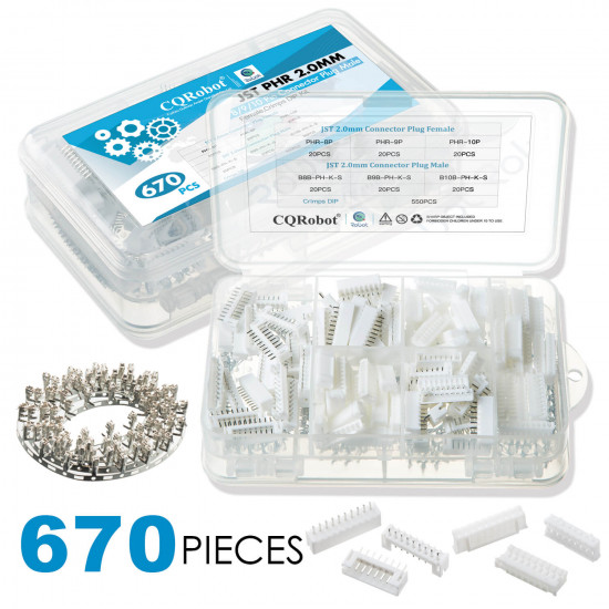 JST PH - 8 / 9 / 10 Pin Connector Kit JST PH - 8 / 9 / 10 Pin Connector Kit