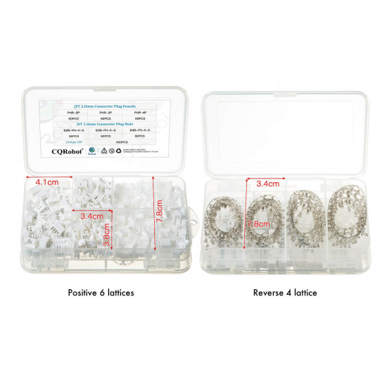 JST PH - 2 / 3 / 4 Pin Connector Kit JST PH - 2 / 3 / 4 Pin Connector Kit