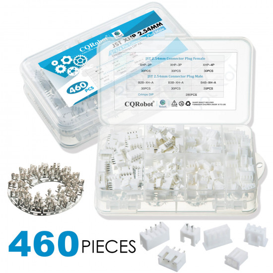 JST XH - 2 / 3 / 4 Pin Connector Kit JST XH - 2 / 3 / 4 Pin Connector Kit
