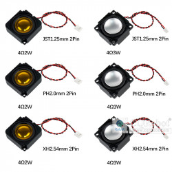 4Ω2W Cavity Speaker, JST1.25mm 2Pin Interface