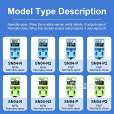 Proximity Switch Sensor SN04-P Blue