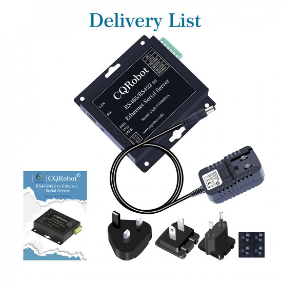 RS485/RS422 to Ethernet Serial Server RS485/RS422 to Ethernet Serial Server