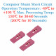 Standard Computer Jumper Caps with Handle Pin Shunt Short Circuit 2-Pin Connector 2.54mm-Red