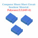Standard Computer Jumper Caps Header Pin Shunt Short Circuit 2-Pin Connector Close Top 2.54mm-Blue