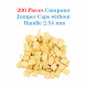 Standard Computer Jumper Caps Header Pin Shunt Short Circuit 2-Pin Connector Close Top 2.54mm-Yellow Standard Computer Jumper Caps Header Pin Shunt Short Circuit 2-Pin Connector Close Top 2.54mm-Yellow