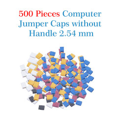 Standard Computer RGB Jumper Caps Header Pin Shunt Short Circuit 2-Pin Connector Close Top 2.54mm Kit