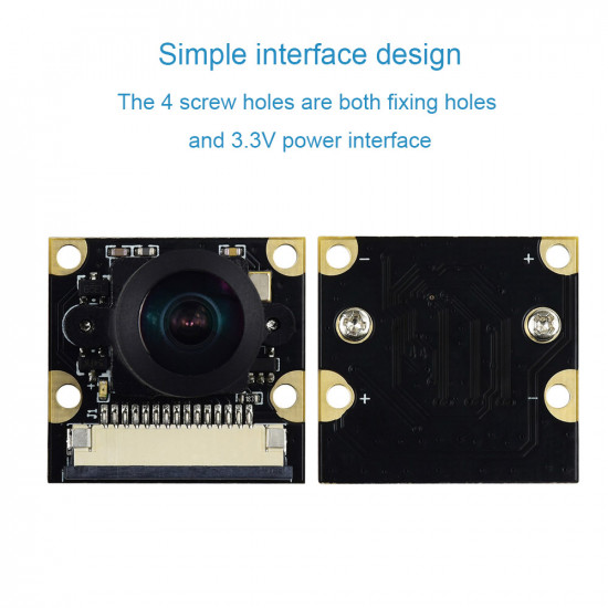 Raspberry Pi Camera (CQR-G), Fisheye Lens