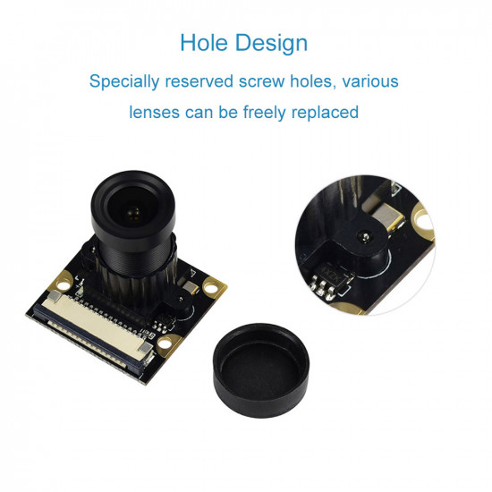 Raspberry Pi Camera (CQR-H), Fisheye Lens, Supports Night Vision Raspberry Pi Camera (CQR-H), Fisheye Lens, Supports Night Vision