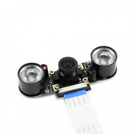 Jetson Nano Camera, Sony IMX219, 8 Megapixels, Infrared Night Vision, 160° FOV