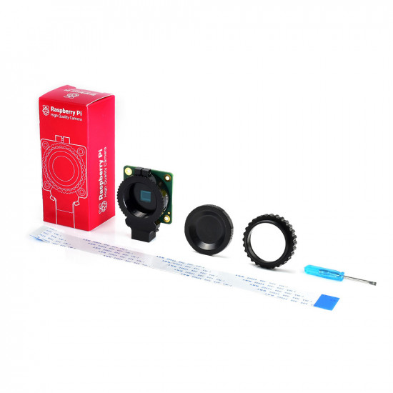 Raspberry Pi HQ Camera, 12.3MP IMX477 Sensor, Supports C / CS Lenses