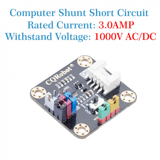 Computer  RGB Jumper Caps Header Pin Shunt Short Circuit 2-Pin Connector Open Top 2.54mm Kit