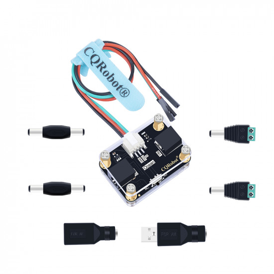 Ocean: Relay Module, 5V to 30V Input/Output, DC2.1 Interface for Raspberry Pi, Micro:bit and Arduino.