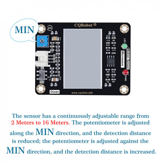 Ocean: 10.525GHz Doppler Effect Microwave Motion Sensor for Raspberry Pi and Arduino. Ocean: 10.525GHz Doppler Effect Microwave Motion Sensor for Raspberry Pi and Arduino.