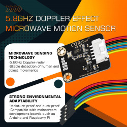 5.8GHz Doppler Effect Microwave Motion Sensor
