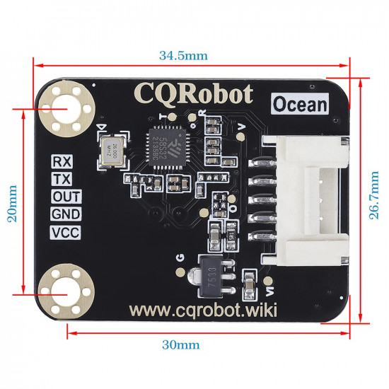 Ocean: 5.8GHz Doppler Effect Microwave Motion Sensor for Arduino and Raspberry Pi