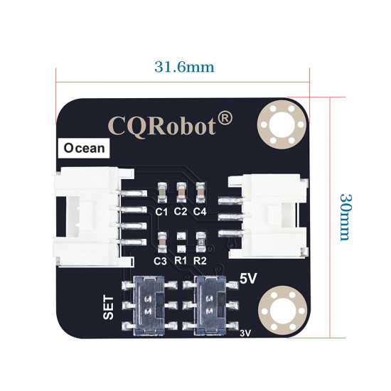 CQRobot Ocean: Berührungsloser Wasser- / Flüssigkeitsstandsensor Kompatibel  mit Arduino, Raspberry Pi. für industrielle Produktion, Aquarium, chemische  Flüssigkeit, Landwirtschaft, Gartenarbeit usw.: : Gewerbe,  Industrie & Wissenschaft