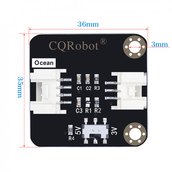 Ocean: Contact Water / Liquid Level Sensor for Raspberry Pi and Arduino.