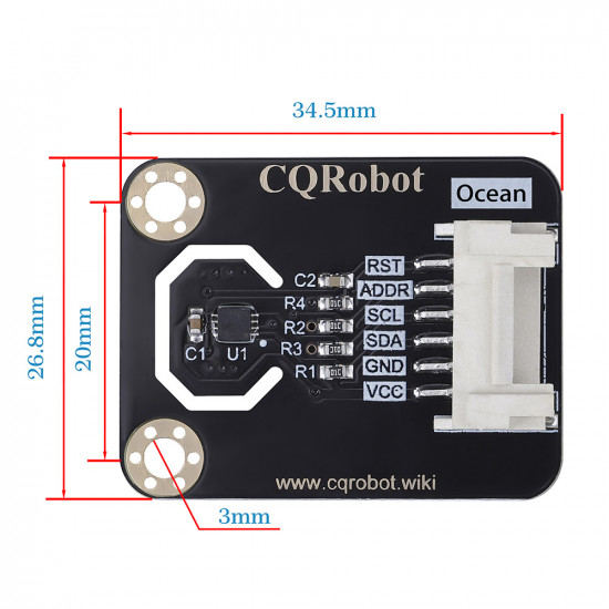 STS35 Temperature Sensor for Arduino and Raspberry Pi STS35 Temperature Sensor for Arduino and Raspberry Pi
