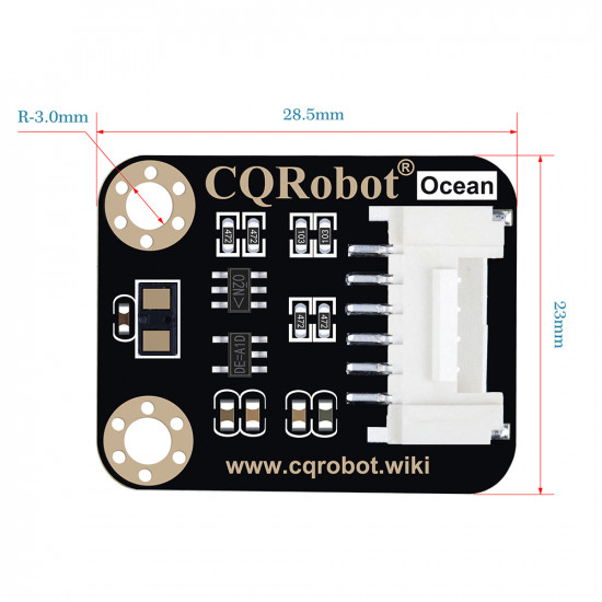 Ocean: VL53L1X Time-of-Flight (ToF) Long Distance Ranging Sensor for Raspberry Pi, Arduino and STM32.
