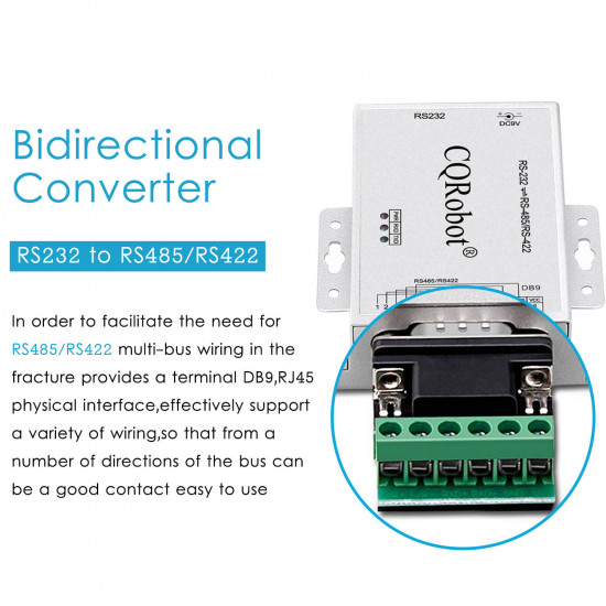 Pack of 1 SERIAL CONVERT MOD RS232C/RS485 Pack of 1 SERIAL CONVERT MOD RS232C/RS485