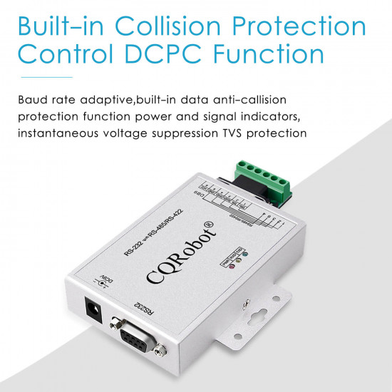Active RS232 to RS422/RS485 Serial Converter Bidirectional Converter Adapter. Active RS232 to RS422/RS485 Serial Converter Bidirectional Converter Adapter.
