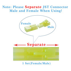 JST EL - 2 Pin Connector Kit