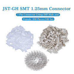 JST GH SMT 1.25mm Pitch 7 Pin JST Connector Kit