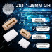 JST GH 1.25 mm 6-Pin Connector (50 Sets/400 Pieces)