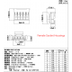 JST HY 2.0 mm 2-Pin Female Sockets Housing and T-Shaped Crimp Terminal Kit JST HY 2.0 mm 2-Pin Female Sockets Housing and T-Shaped Crimp Terminal Kit