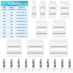 JST HY 2.0 mm 7-Pin Connector (30 Sets/270 Pieces)