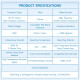 JST HY 2.0 mm 6-Pin Connector (30 Sets/240 Pieces) JST HY 2.0 mm 6-Pin Connector (30 Sets/240 Pieces)
