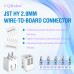 JST HY 2.0 mm 3-Pin Connector (50 Sets/250 Pieces)
