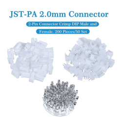 JST PA 2.0 mm 2-Pin Connector Kit