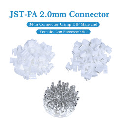 JST PA 2.0 mm 3-Pin Connector Kit