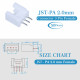 JST PA 2.0 mm 3-Pin Connector Kit JST PA 2.0 mm 3-Pin Connector Kit