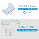 JST PA 2.0 mm 6-Pin Connector Kit