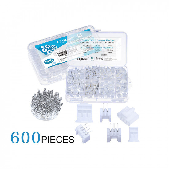 JST PA SMT - 2 / 3 / 4 Pin Connector Kit JST PA SMT - 2 / 3 / 4 Pin Connector Kit