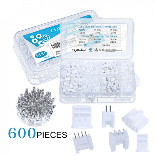 JST PA - 2 / 3 / 4 Pin Connector Kit JST PA - 2 / 3 / 4 Pin Connector Kit