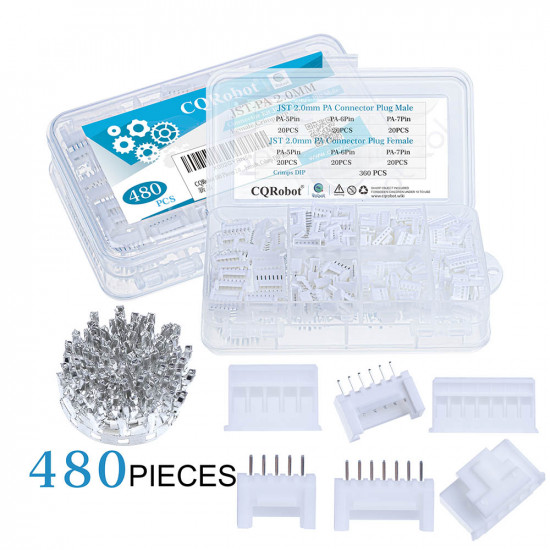 JST PA - 5 / 6 / 7 Pin Connector Kit JST PA - 5 / 6 / 7 Pin Connector Kit