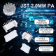 JST XA 2.54 mm 3-Pin Connector (50 Sets/250 Pieces) JST XA 2.54 mm 3-Pin Connector (50 Sets/250 Pieces)