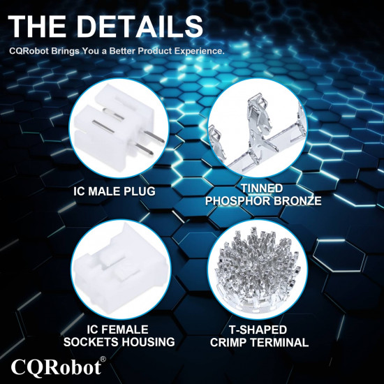 JST PH 2.0 mm 10-Pin Connector Kit