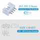 JST PH 2.0 mm 4-Pin Connector Kit JST PH 2.0 mm 4-Pin Connector Kit