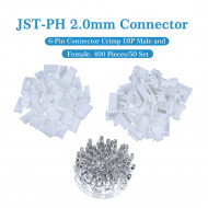 JST PH 2.0 mm 6-Pin Connector Kit