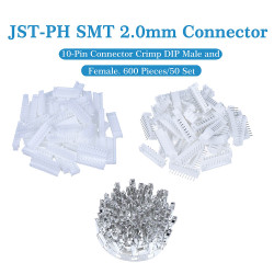 JST PH SMT 2.0 mm 10-Pin Connector Kit
