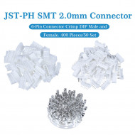 JST PH SMT 2.0 mm 6-Pin Connector Kit