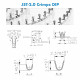 JST PH SMT - 2 / 3 / 4 Pin Connector Kit