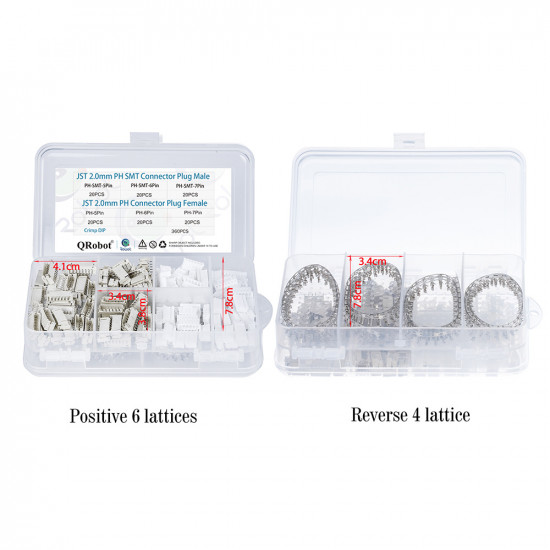 JST PH SMT - 5 / 6 / 7 Pin Connector Kit JST PH SMT - 5 / 6 / 7 Pin Connector Kit