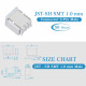 JST SH SMT 1.0mm Pitch 2 Pin JST Connector Kit JST SH SMT 1.0mm Pitch 2 Pin JST Connector Kit