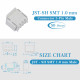 JST SH SMT 1.0mm Pitch 3 Pin JST Connector Kit JST SH SMT 1.0mm Pitch 3 Pin JST Connector Kit